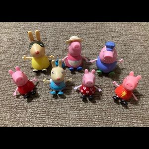 Assorted Peppa Pig Play Characters
